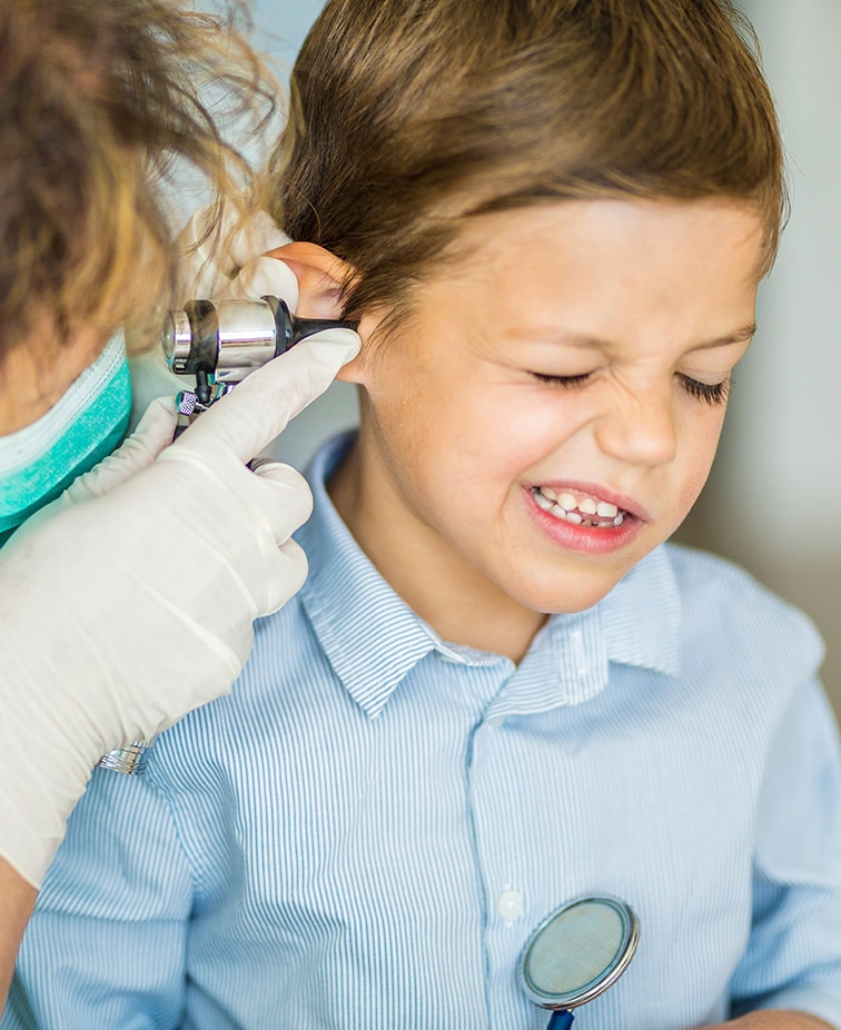 child ear pain infection